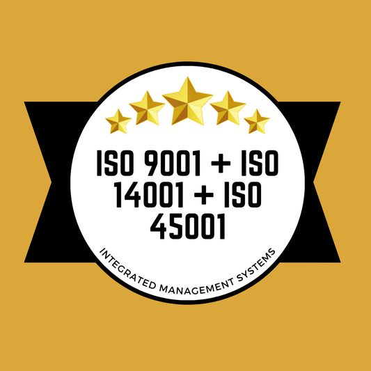 Integrated Management Systems (ISO 9001, ISO 14001, ISO 45001) Documents: Manual, Procedures & Forms